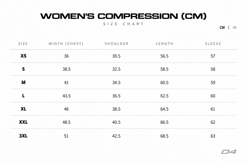 CODE 04 COMPRESSION WOMENS