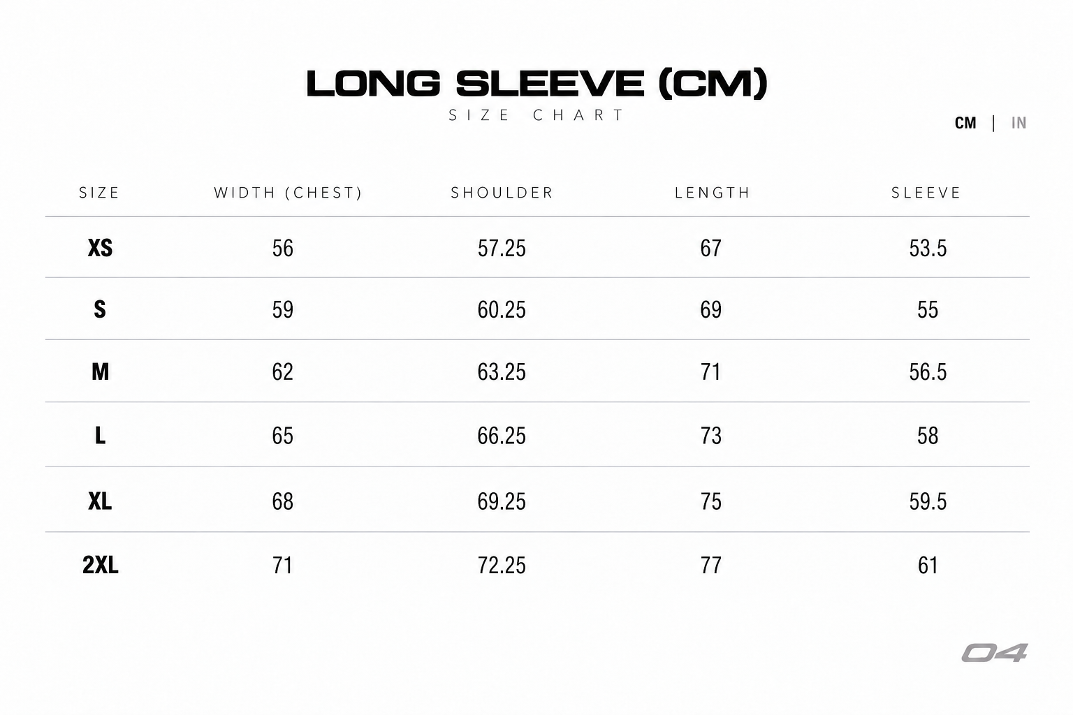 CODE 04 LONG SLEEVE