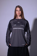 CODE 04 PANELED JERSEY GREY