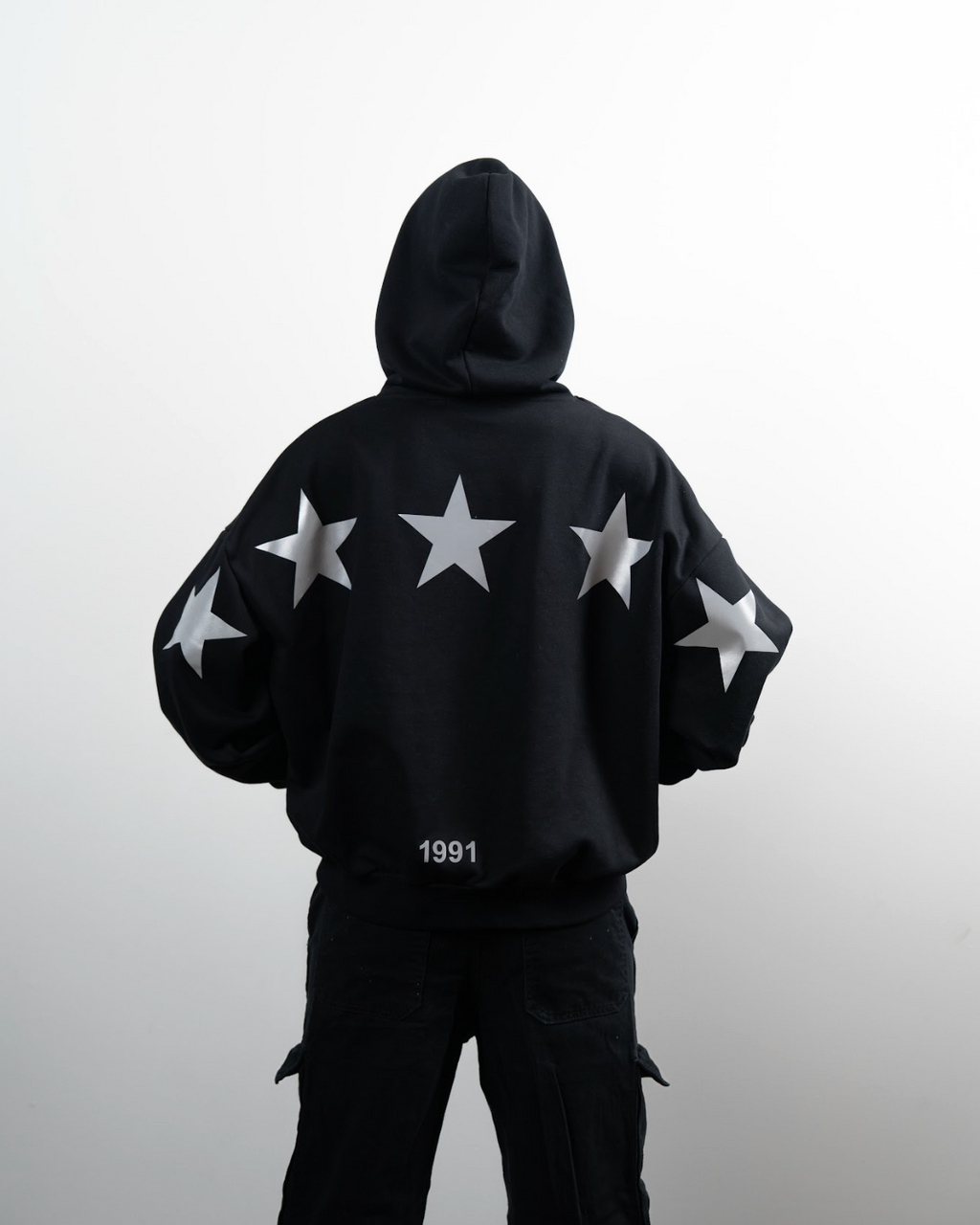 REFLECTIVE 5-STAR HOODIE