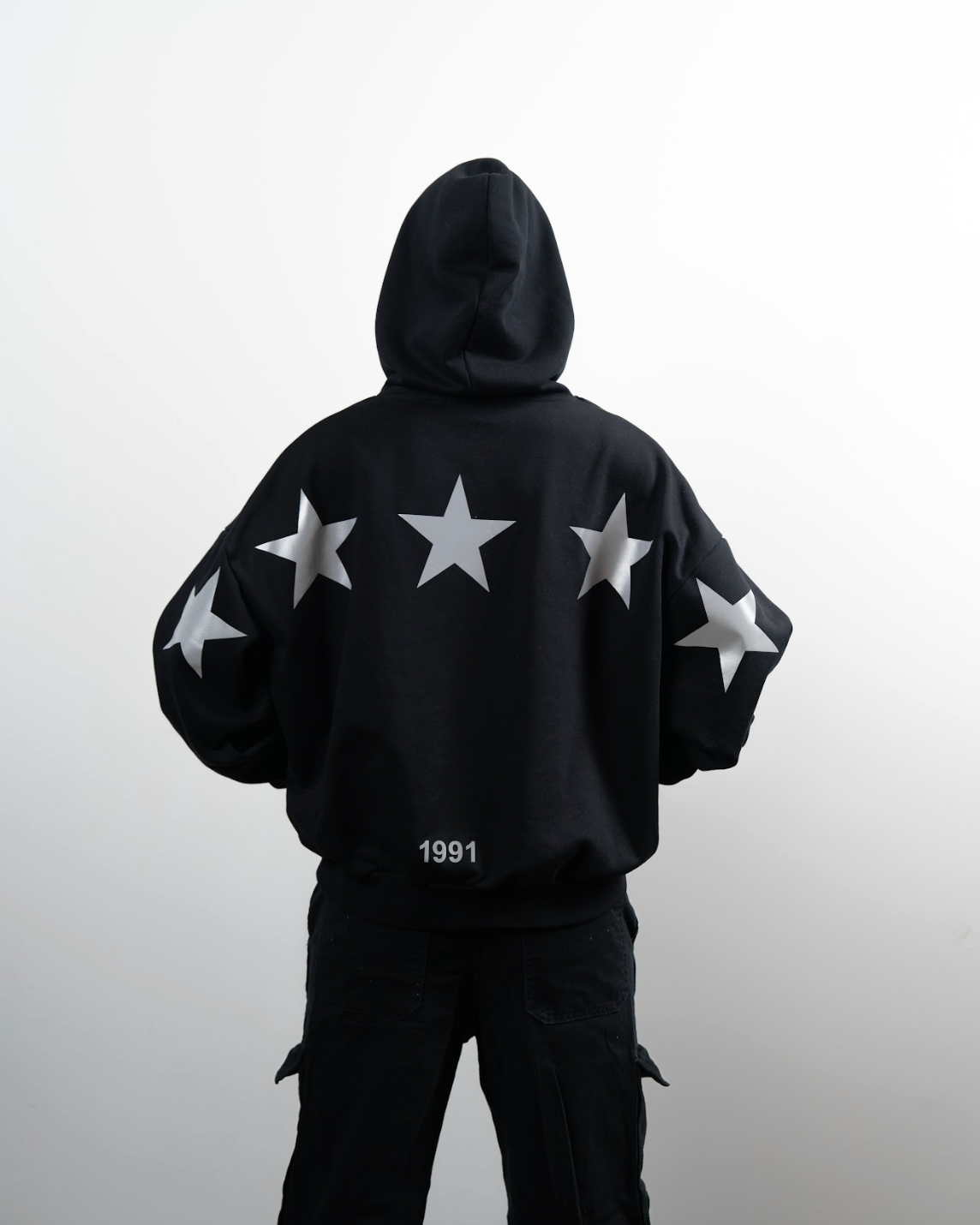 REFLECTIVE 5-STAR HOODIE